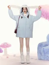 軽量で暖かい！デザイン性のある中長丈ダウンコート【女性用・フィットスタイル・秋冬用】