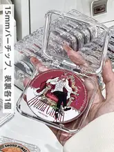 透明アクリル製防湿小物収納ボックス【持ち運びやすい方形デザイン】