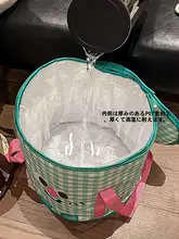 折りたたみ式足湯袋付きの高めの足湯桶【家庭用・膝上深型・ポータブル】
