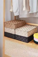インナー収納ケース 布製 仕切り付き フタ付き ブラジャー パンツ 靴下 小物 仕分け 家庭用 クローゼット 引き出し