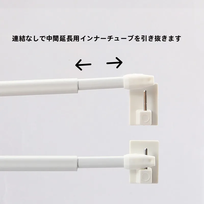超細扁杆粘着フック式伸縮棒：2×4アジャスターとすのこ縦につなげるのための実用解説