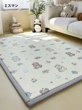 かわいいデザインの厚手マットレス【極上の柔らかさ・畳用・カートゥーン】（セットアップ対応）