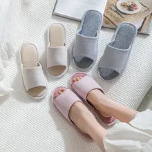 滑り止め付き麻素材の使い捨てスリッパ【夏用・ホテル・美容院向け】