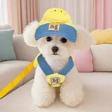 防脱落設計の犬用ハーネス付きリード【小型犬・幼犬用・首を締めない仕様】