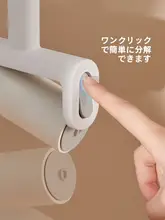 使い捨て粘着ローラー【衣服用・猫毛除去・髪の毛対応】
