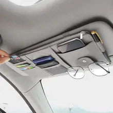 車用サンバイザー収納クリップ【多機能・眼鏡・カード・書類用】