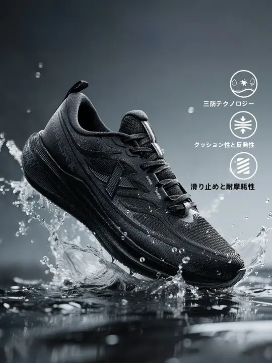 Xtep ランニングシューズ スニーカー メンズ レディース カップル クッション性 反発性 撥水 耐摩耗 カジュアル