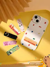 超薄型 折りたたみスマホスタンド【金属製・デスク用・背面貼り付け】