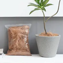 リアルな植物風デコレーションプランター【ブラウンココナッツマット・グリーンエコディスプレイ】