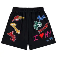 メンズカジュアルスポーツショートパンツ【通気性メッシュ・バスケットボール・ビーチ用】