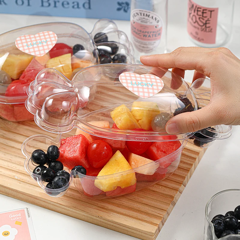 使い捨てムースデザートボックス：フルーツケーキやアフタヌーンティーに最適な食品プラスチック容器
