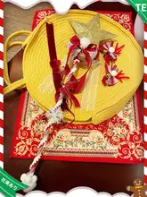 マジカルステッキ 六芒星 キラキラ ロリータ ハンドメイド クリスマス コスプレ