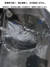 厚手の防風カバー【両面防水・電動バイク用・耐磨性】