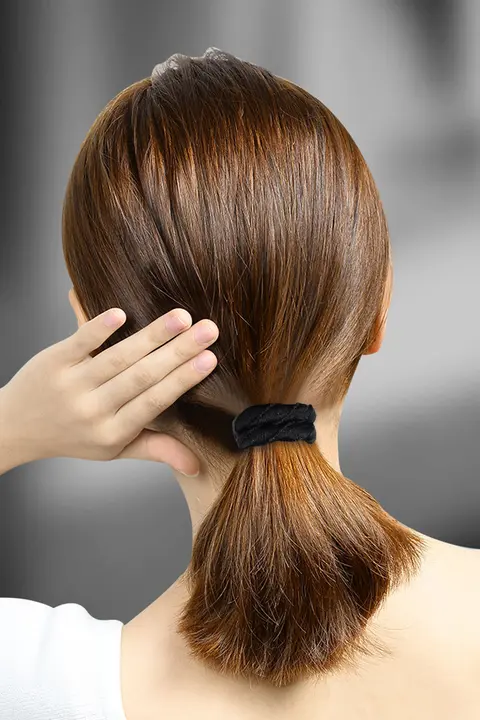 高弾力の耐久性を備えたポニーテール用ヘアゴム【秋に最適・大人用・フレッシュなデザイン】