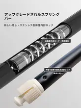 穴あけ不要の窓用カーテンロッド【ローマンスタイル・伸縮式・単杆設計・バスルーム用】