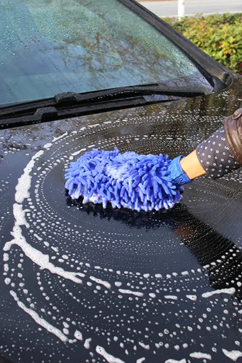 Turtle 洗車用グローブ【海綿素材・やわらかい繊維製・吸水性抜群】