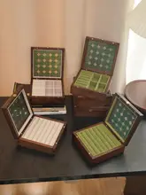 耳飾り用収納ボックス【小型・防錆・高級感あるフランス風デザイン・天然木製】