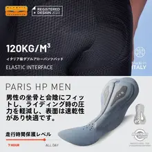 夏用 メンズサイクリングパンツ【高弾力・通気性・ビブショーツ】