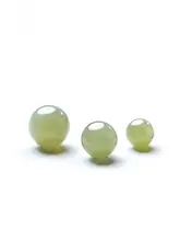 和田玉と半貴石のブレスレット【アクアマリン、白水晶、翡翠】