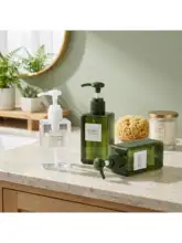 プッシュ式ボトル【シャンプー・洗顔料・化粧品用・プラスチック製・詰め替え用】