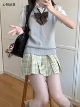 オリジナルデザインの制服風スカート【春夏用・百褶スカート・学生向け】（セットアップ対応）