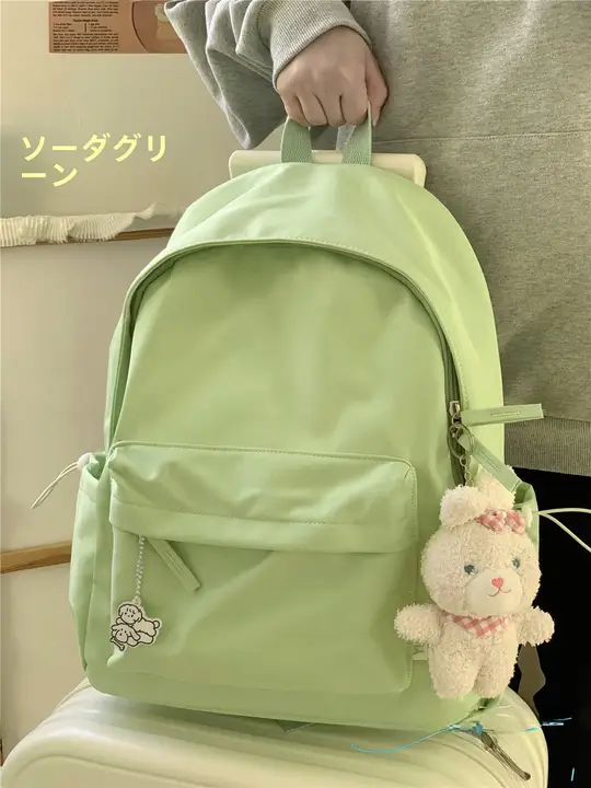 シンプルデザインリュックサック【カジュアル・旅行用・女子学生向け】