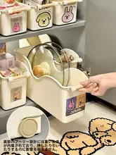 キッチン用組み立て式収納ラック【深型キャビネット用・鍋や皿の整理・多機能】