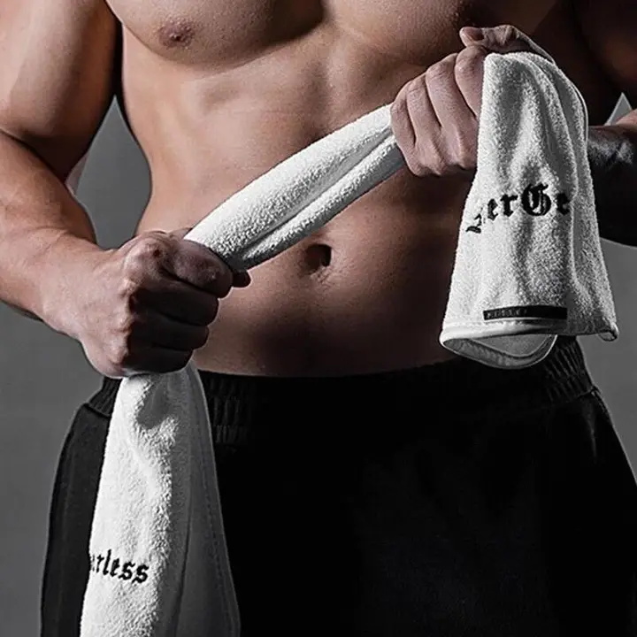 FitterGear 吸汗タオル【フィットネス用・男士・携帯便利・ネックハング】
