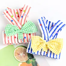 ペット用 胸部ハーネス付きリード【夏用・薄手・犬用・デザイン】