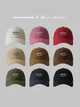 広めのつばが特徴のユニセックスキャップ【柔らかいコットン素材・ベースボールスタイル】