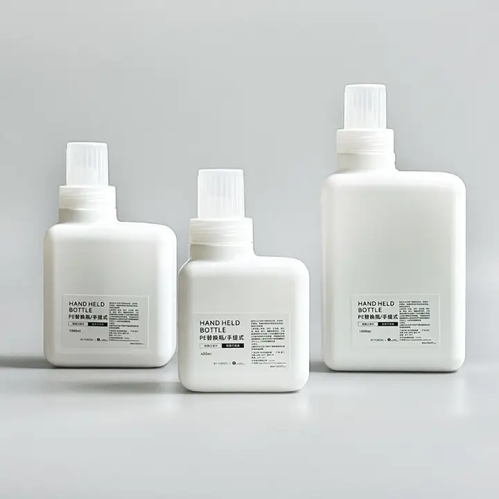 大容量 家庭用 洗剤用プラスチックボトル【柔軟剤対応・詰め替え用】