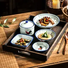 一人用陶器の食器セット【丼・皿・スープ碗】（セットアップ対応）