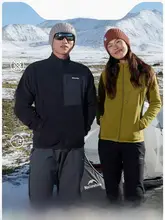 Naturehike メンズ軽量保温フリースジャケット【アウトドア・アウター内側用】