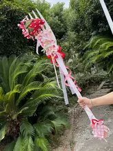 大きなストロベリーフォーク【六芒星デザイン・ロリータ風・可愛い撮影用】
