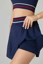 女性用テニススカート セット【速乾・フィットネス・ランニング・ショートパンツ付き】