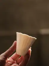 手作り 陶器製茎纹デザインカップ【シンプル・香りを楽しむ用】