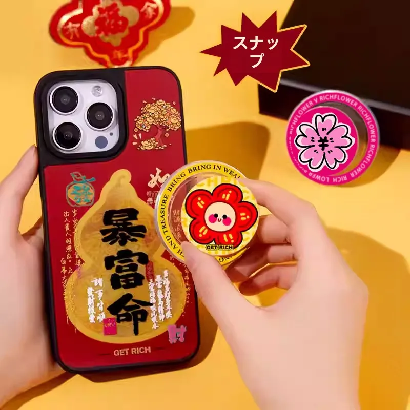 磁吸式スマホスタンド【伸縮可能・リングデザイン・デスク用・赤】の実用性と使用シーン