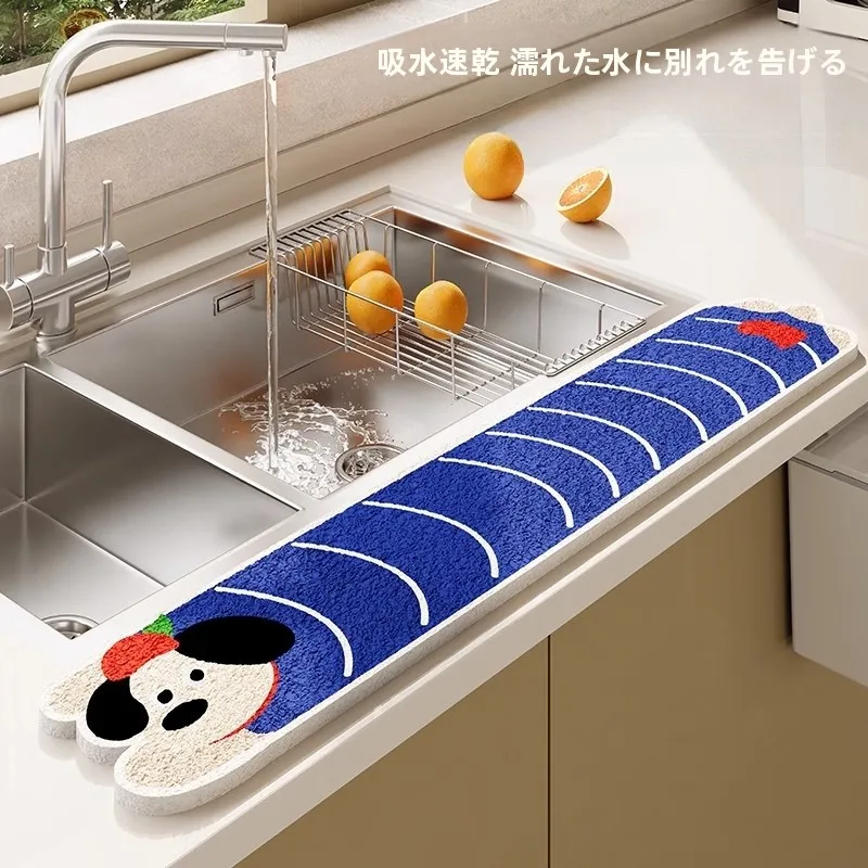 水切りマットを水で洗っても大丈夫？実はこうやって清掃すれば長持ちする
