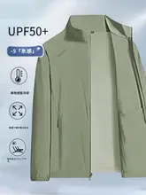 極上の柔らかさのUVカットジャケット【通気性・立ち襟・釣り用】