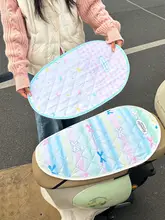 夏用バイク用防晒座布団【通気性・防熱・背面翻転可能】