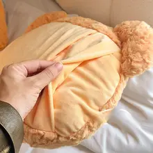 可愛いクマ型充電式湯たんぽ【冬用・防爆機能付き・暖かさ保持】
