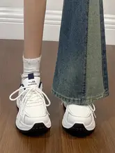 Warrior 厚底ダッドシューズ【秋冬用・ボア付き・カジュアル・スニーカー】