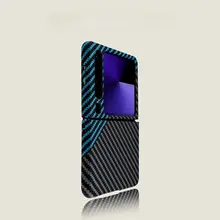 紫色カーボンファイバー風Huawei Pura X対応ハードケース【防摔・シンプルデザイン・高級感】