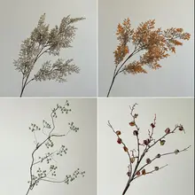 レトロな陶器製花瓶【侘び寂びスタイル・造花用・インテリア装飾】