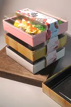 使い捨て寿司用紙製パッケージボックス【ティラミス・サーモン・オードブル用】
