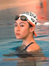 Arena スイムキャップ ユニセックス シリコン ロングヘア用 締め付けにくい フィット感 「arena」