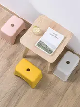 シンプルで軽量なリビング用スツール【厚手・浴室用・プラスチック製・洗面所用】