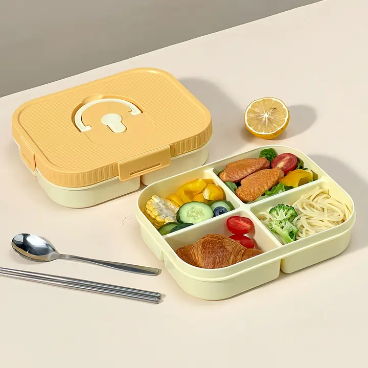 保温弁当箱【食品級・分格デザイン・上班族・小学生向け】