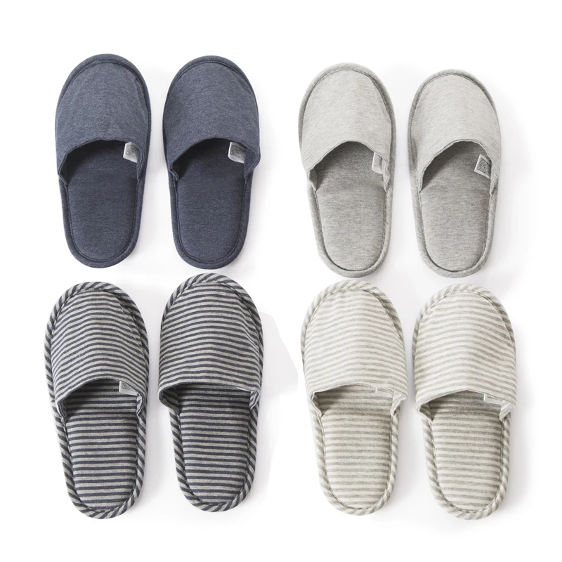 天竺コットン折りたたみスリッパ：生活快適  グッズとしての実用性と使用シーン