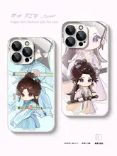 可愛らしい透明素材のiPhoneケース【衝撃吸収・多機種対応】（セットアップ対応）